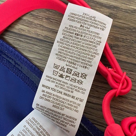 Boden Corsica Colorblock Tankini Swim Top - Picture 9 of 9